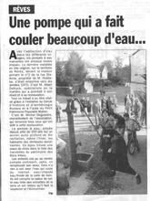 Reportage réalisé par « La Nouvelle Gazette » - jeudi 16.11.2000